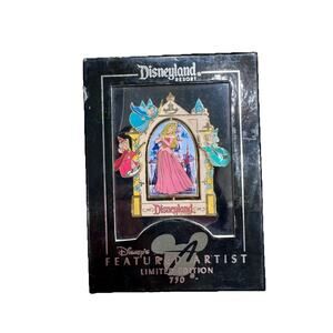 Sleeping Beauty Jumbo Pin Featured Artist Collection-Disneyland Resort -LE